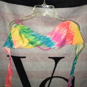 Colorful Unbranded Tie-Dye Swimsuit Top (only)